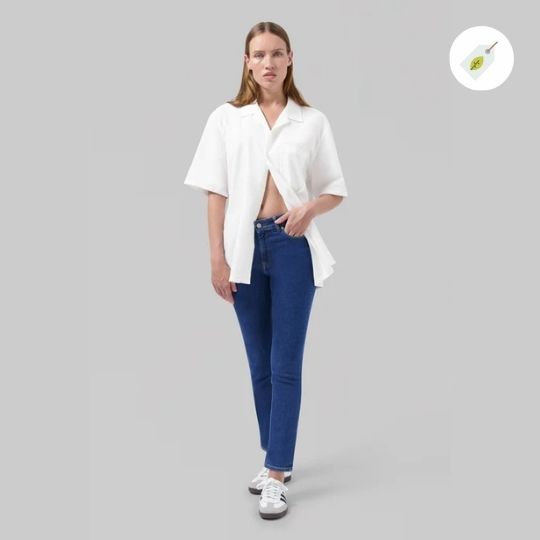 Mud Jeans – Regular Swan – Stone Indigo