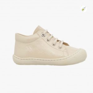 Naturino – Cocoon à lacets vernis – Milk