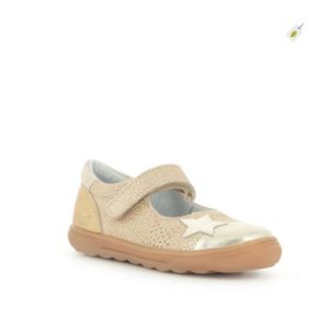 Bopy – Ballerines en Cuir Smalocal Or
