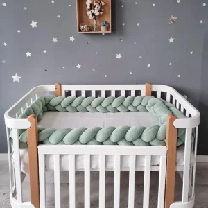 Soft Braid Crib Guard - CozyKnot™