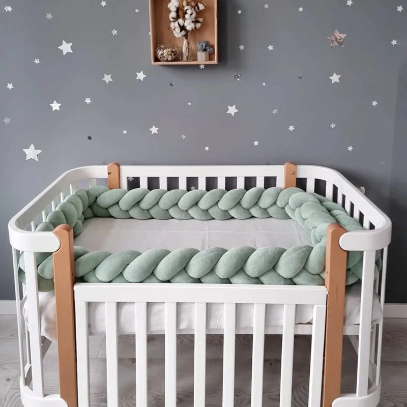 Soft Braid Crib Guard - CozyKnot™