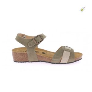 Plakton – Sandales NUBE Kaki Platino