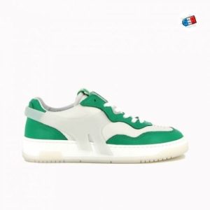 Méduse – Baskets Femme Sakura 201 Blanc/Gazon