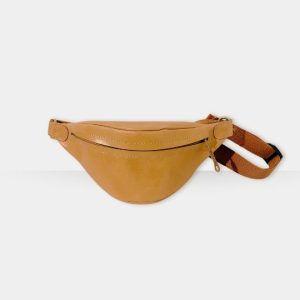 THELUTO –  Sac Banane en cuir Naturel