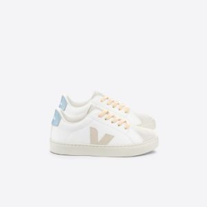 Veja – Esplar Small Laces White Sable Steel