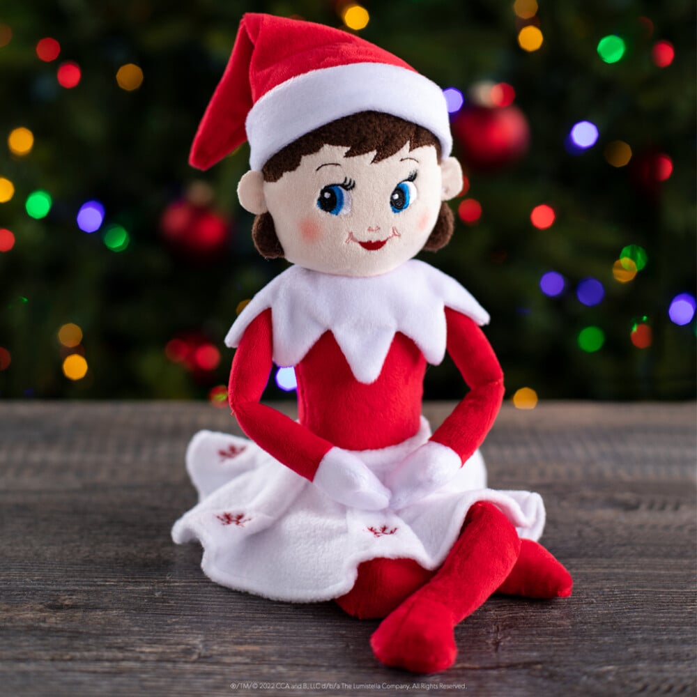 THE ELF ON THE SHELF SNUGGLER – YEUX BLEUS – Image 2