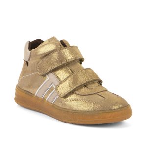 FRODDO – Baskets montantes Lou – Gold