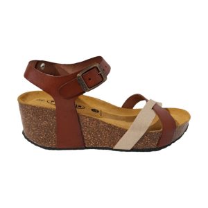 PLAKTON – Sandales So Final Oro Camello