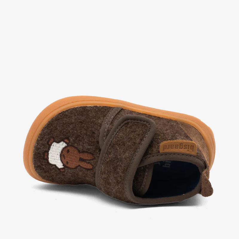 BISGAARD – Chaussons Basic X Miffy – Dark Brown – Image 3