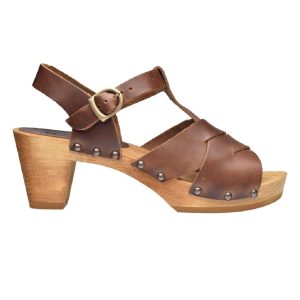 SANITA – Sabots Wood Falo Marron