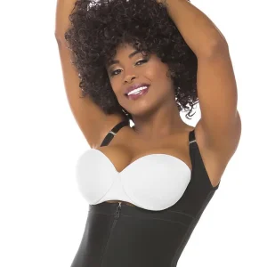 Body Salomé Cachetero À Bretelles 100% Colombien Avec Culotte En Dentelle Et Dos Haut