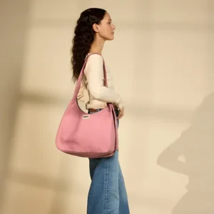 HINDBAG – Sac Hobo Claire – Rose Blush