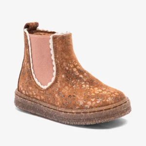 BISGAARD – Bottines Siggi Lamb – Marron à Fleur