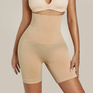 Short gainant taille haute post-partum