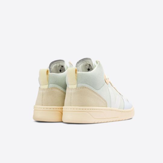 Veja – V15 Suede Jade White Multico – Image 3