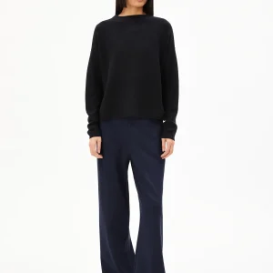 ARMEDANGELS – Pull Merinaa en coton – Noir