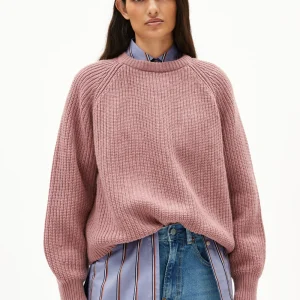 ARMEDANGELS – Pull en laine Kaagi – Light Berry