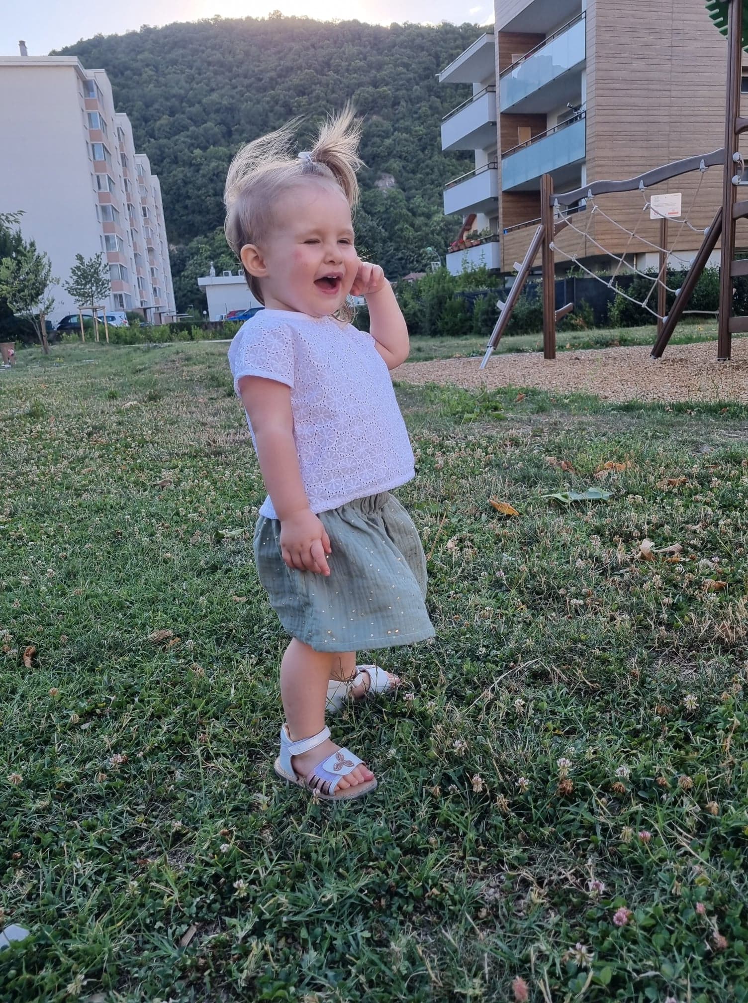 Jupe verte printemps – Image 2