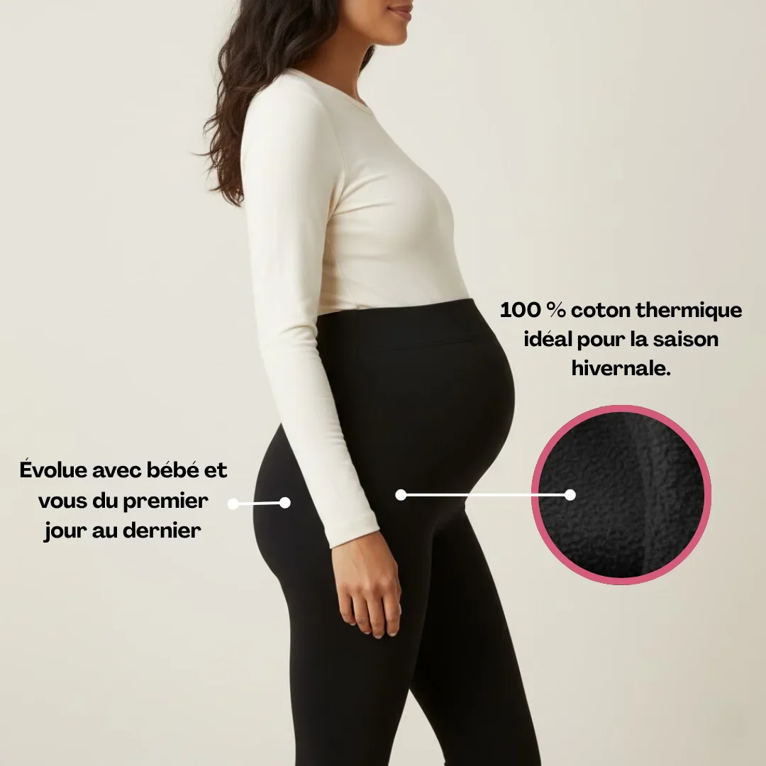 Le legging polaire le plus confortable pour les futures mamans – Image 3