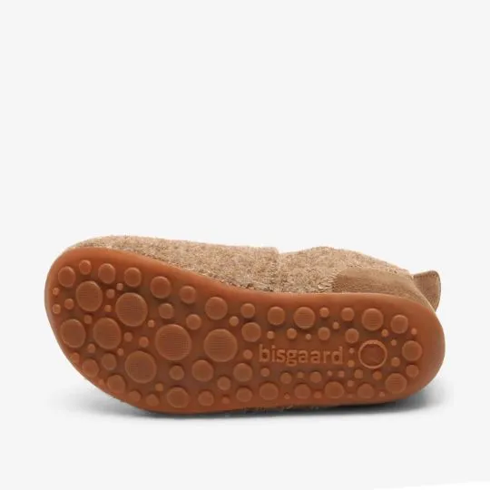 Bisgaard – Chaussons en Laine Naturelle – Camel – Image 4