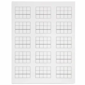 500 feuilles pour jeu des timbres - Nienhuis AMI