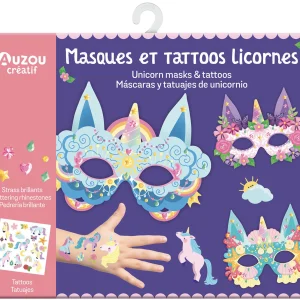 Masques et Tattoos Licornes