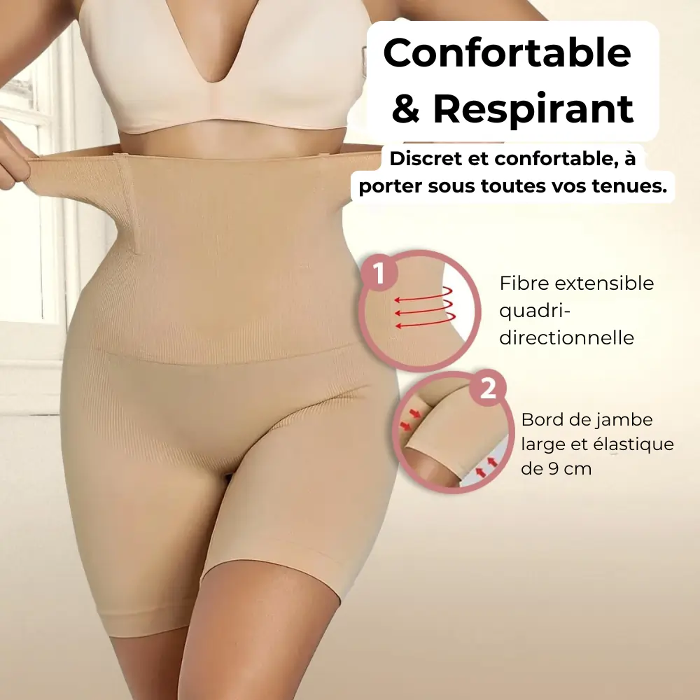 Short gainant taille haute post-partum – Image 8