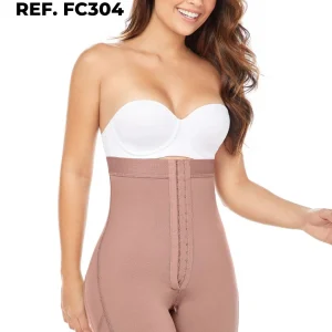 Gaine Courte BBL Taille Haute Remonte Fesses Usage Quotidien Post-Opératoire