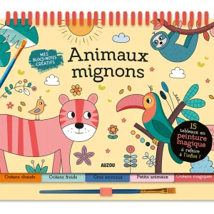 Cahier de Peinture Magique - Animaux Mignons