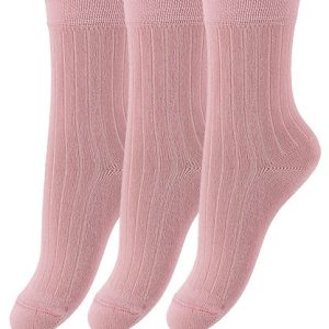 MINIPOP – Chaussettes en bambou X3 – Rose