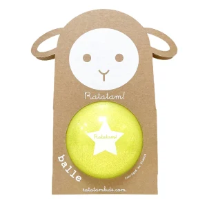 Ballon mouton summer 10 cm – Jaune