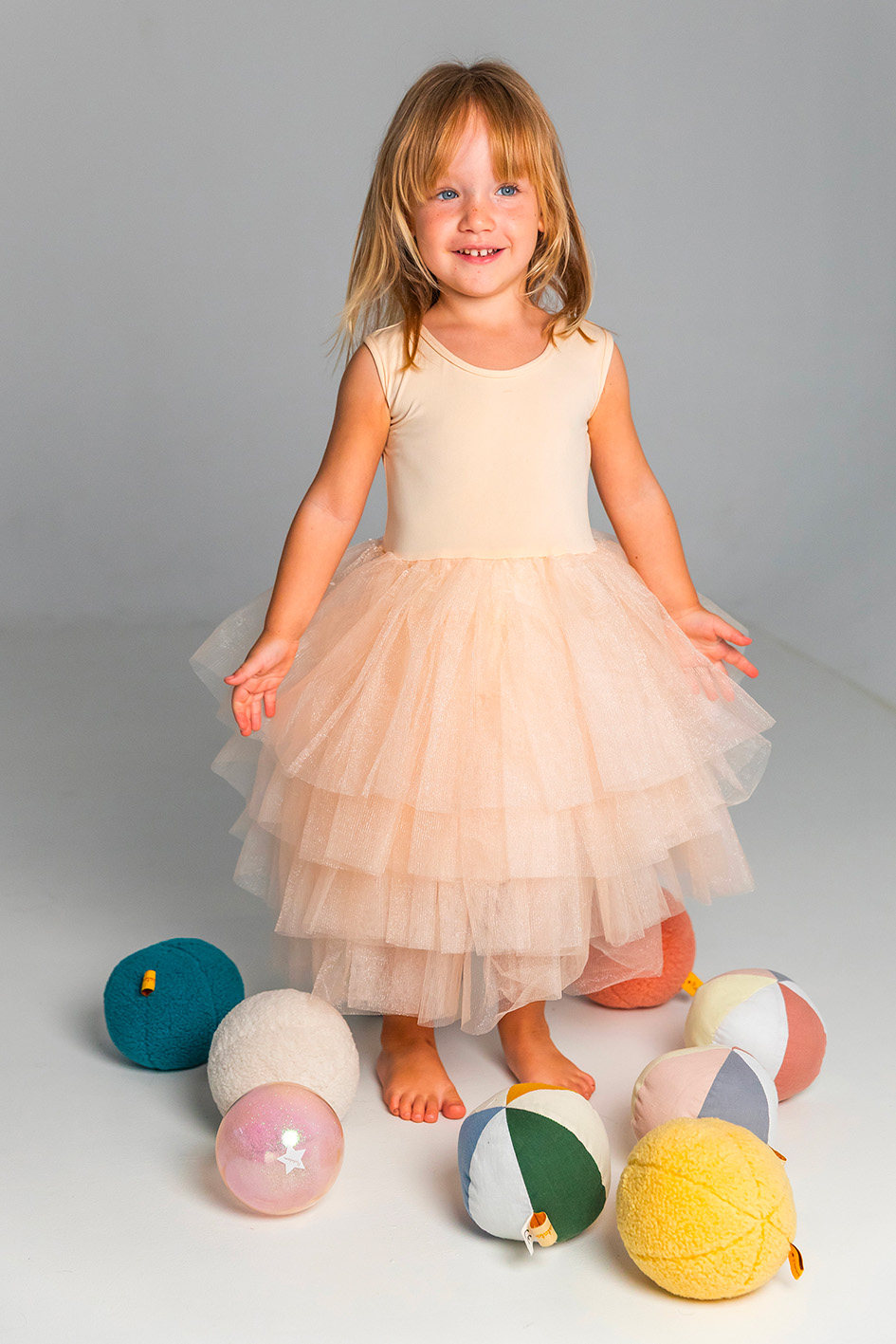 Balle ourson peluche 12 cm – Rouge – Image 2