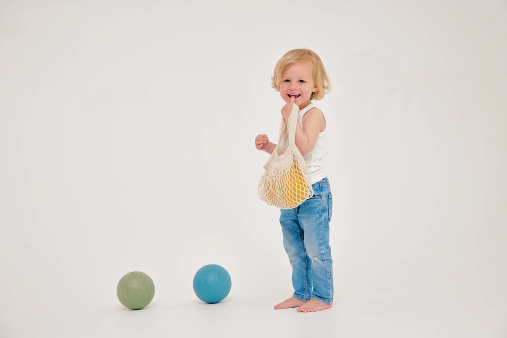 Ballon handball 14 cm – Vert – Image 3