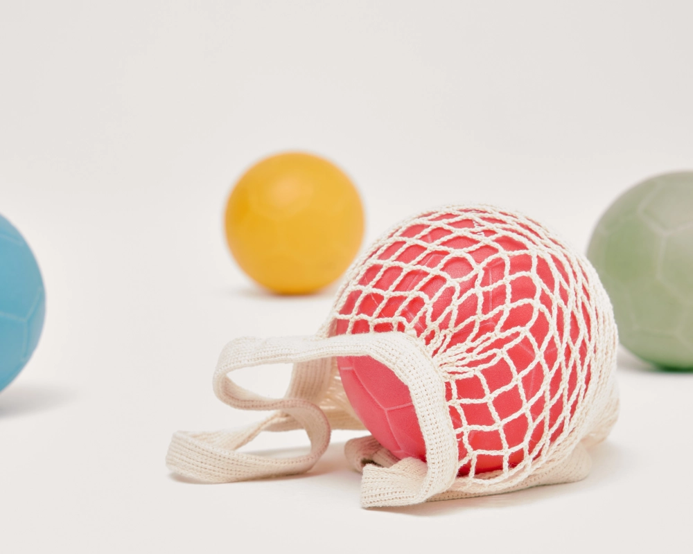 Ballon handball 14 cm – Vert – Image 4