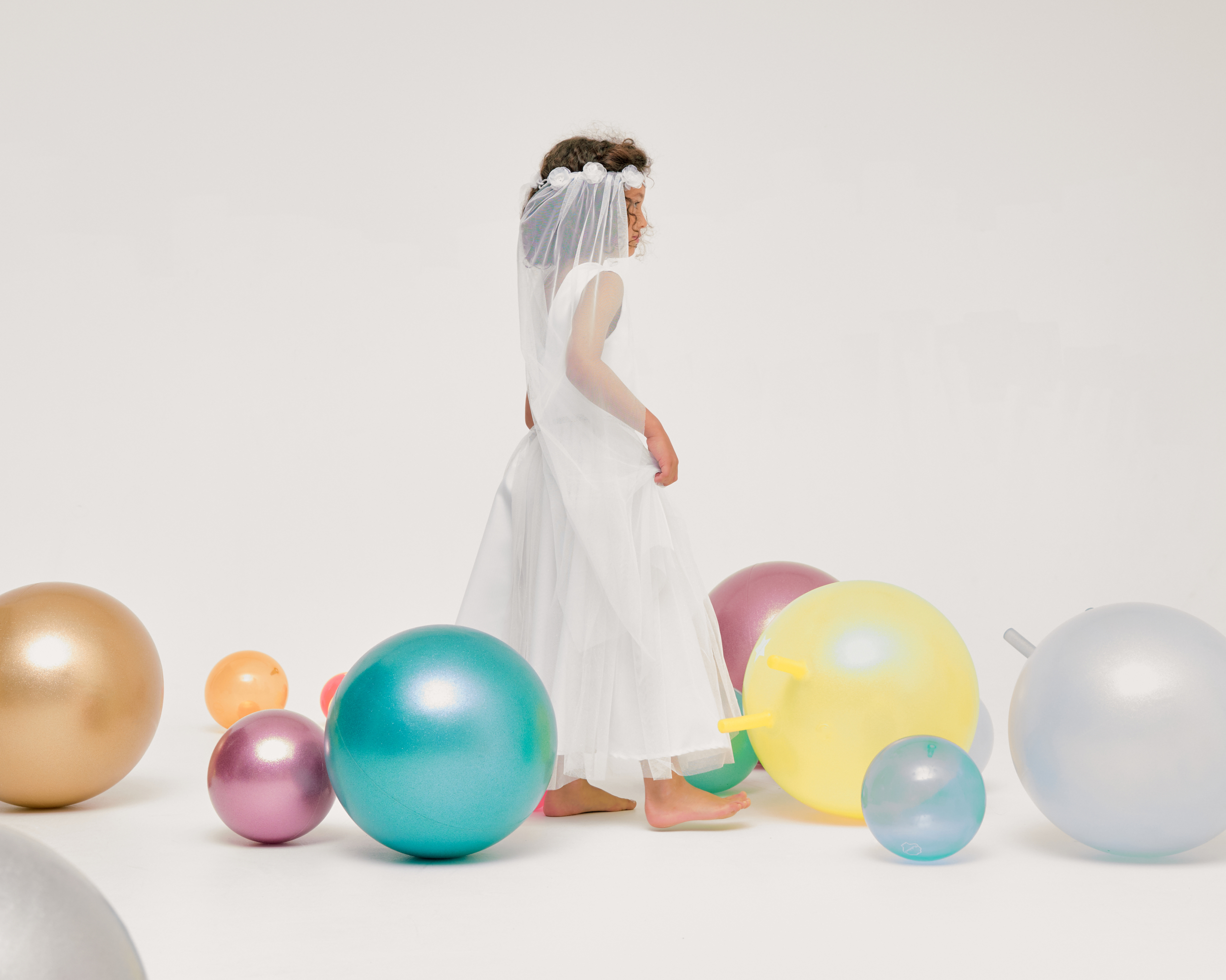 Robe de princesse + couronnes – Image 4