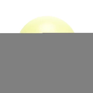 Ballon basketball 18 cm – Jaune