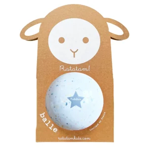 Le Ballon Confetti recyclé 10 cm – Gris