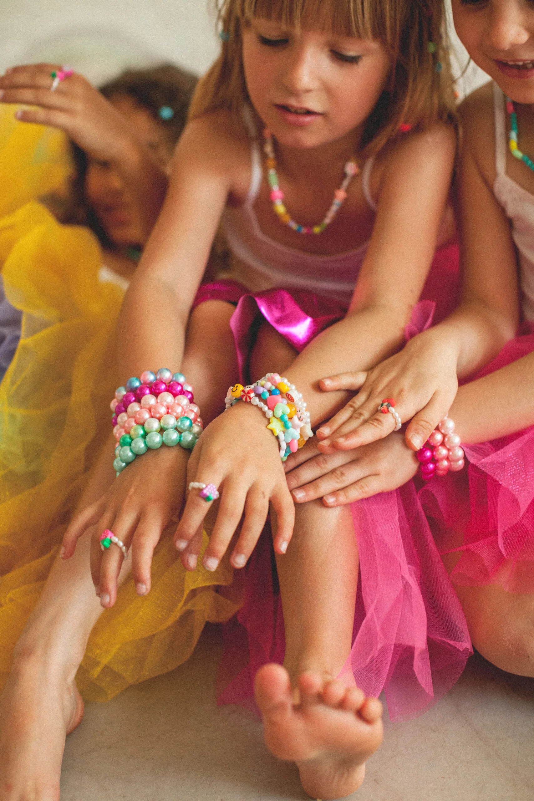 Set de 3 bracelets perles – Bleu – Image 6