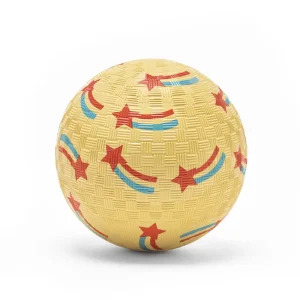 Petit Ballon Étoiles filantes 12 cm – Jaune