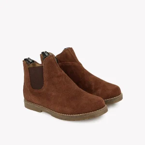 POM D&rsquo;API – Bottines Bob Jod Zip – Marron