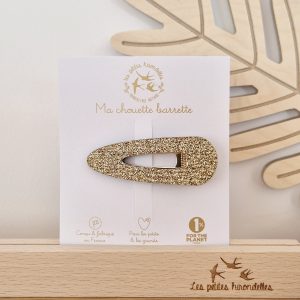 LES PETITES HIRONDELLES – Barrette pince – Doré