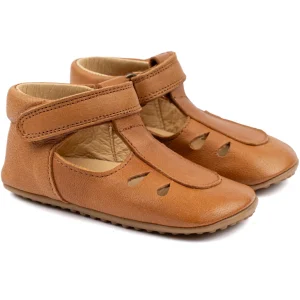 POM POM – Chaussons sandales Beginners – Camel