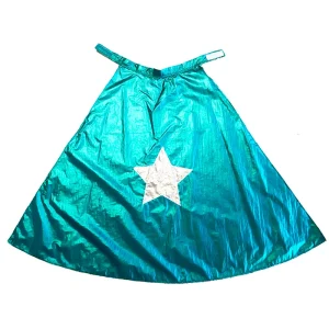 Cape justicier – Vert & Argent