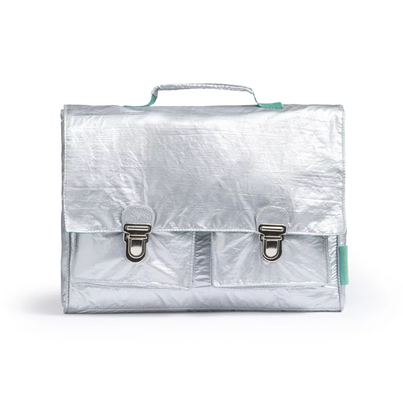 Le Cartable – Argent & Vert