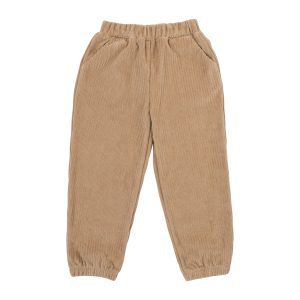 WOOLY ORGANIC – Pantalon en velours – Stucco