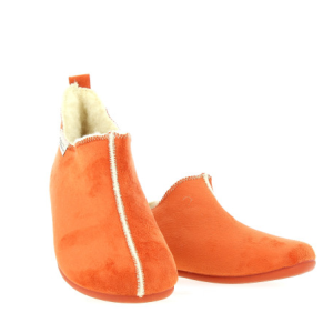 LA MAISON DE L&rsquo;ESPADRILLE – Bottillon en Laine Enfants – Orange