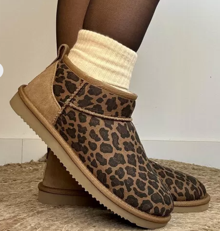 SWEET HERITAGE – Bottines Patineuse – Léopard