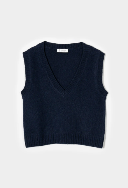 RIFO – Gilet en Laine Melania – Marine – Image 3