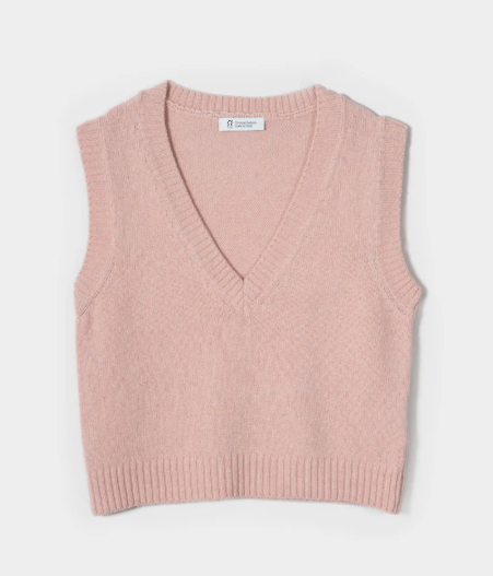 RIFO – Gilet en Laine Melania – Rose – Image 2