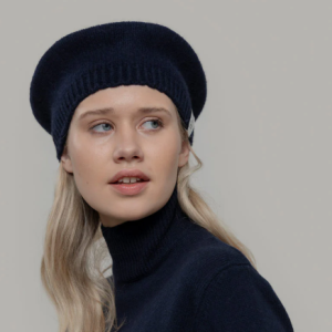 RIFO – Béret Basque Cachemire Nicole – Marine
